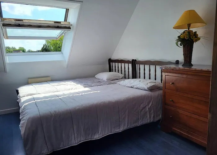 Duplex Cosy Proche Avec Parking Privatif - Fr-1-788-100 Appartement Merville-Franceville-Plage